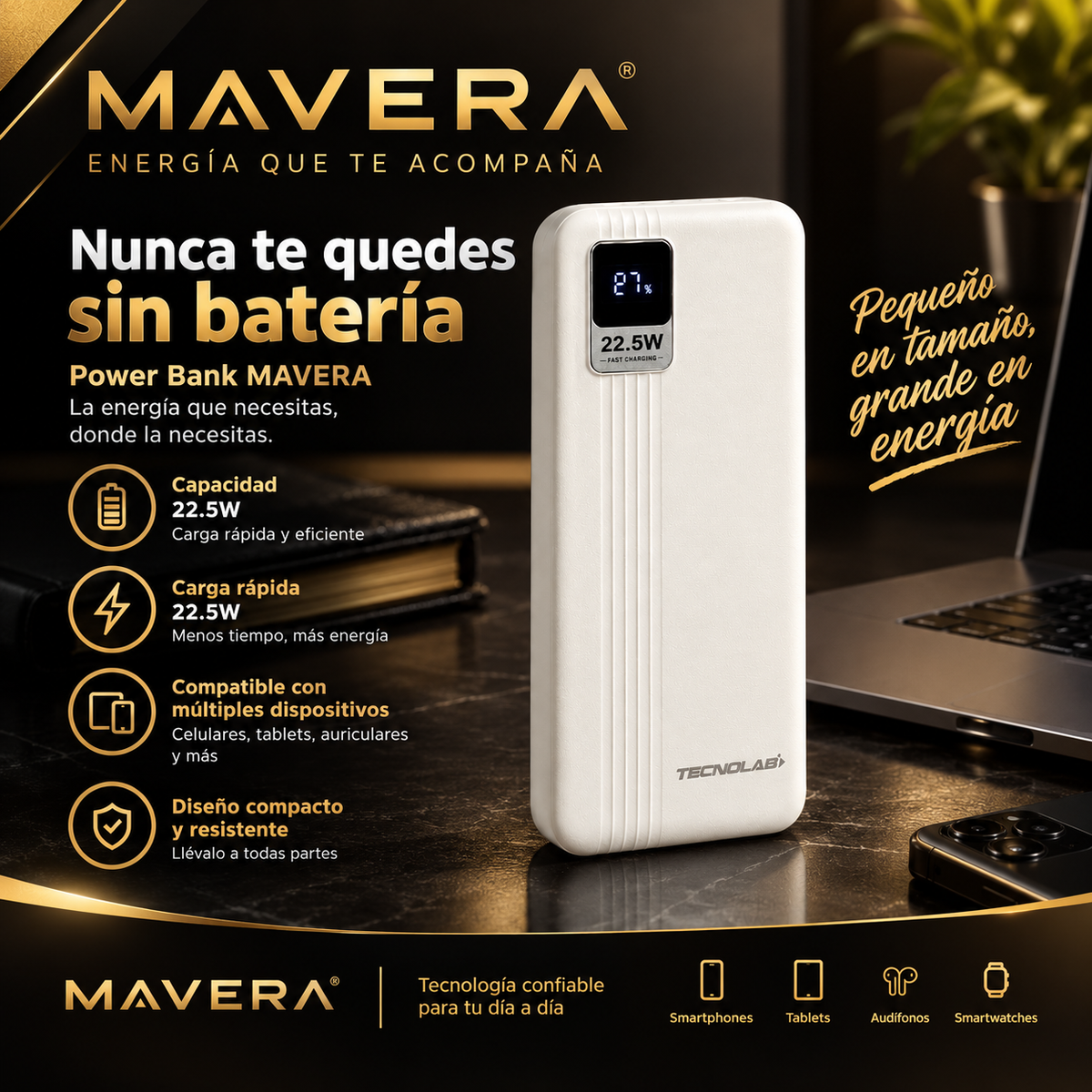 Batería Portátil Powerbank 20.000