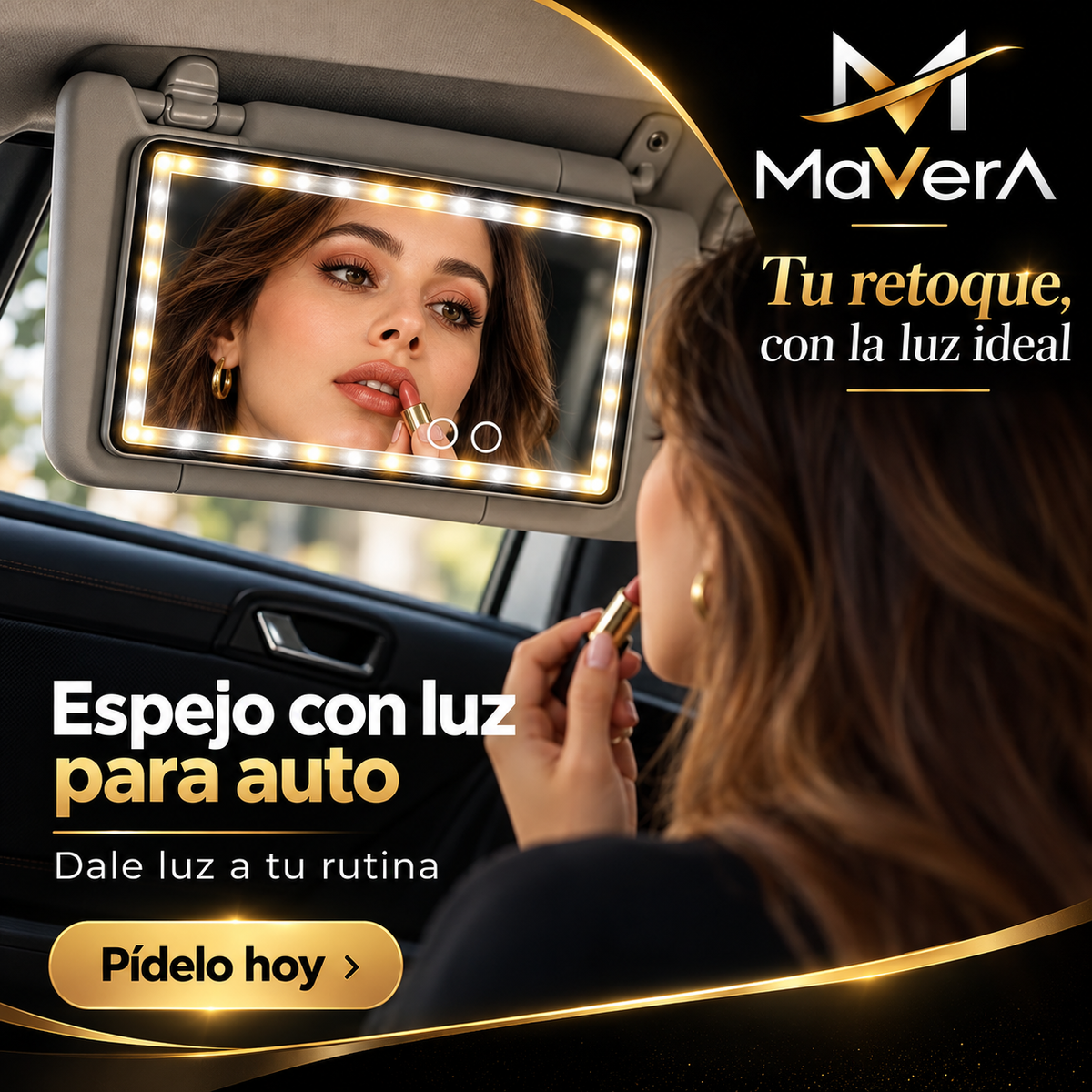 JT - ESPEJO LED AUTO
