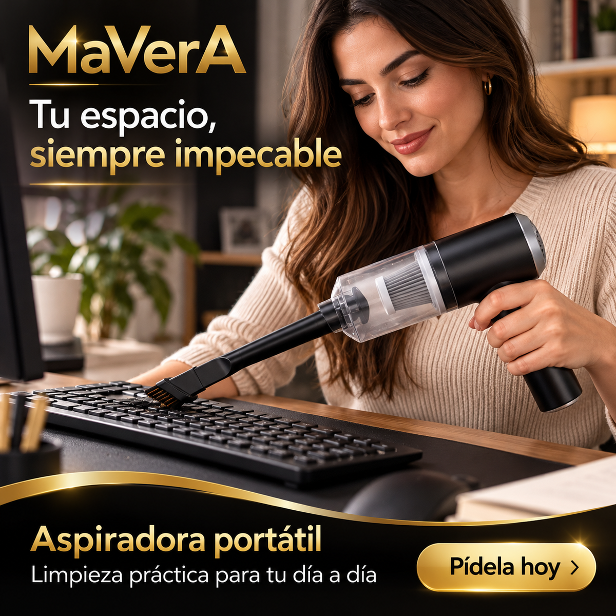 Aspiradora Portátil  Para Auto