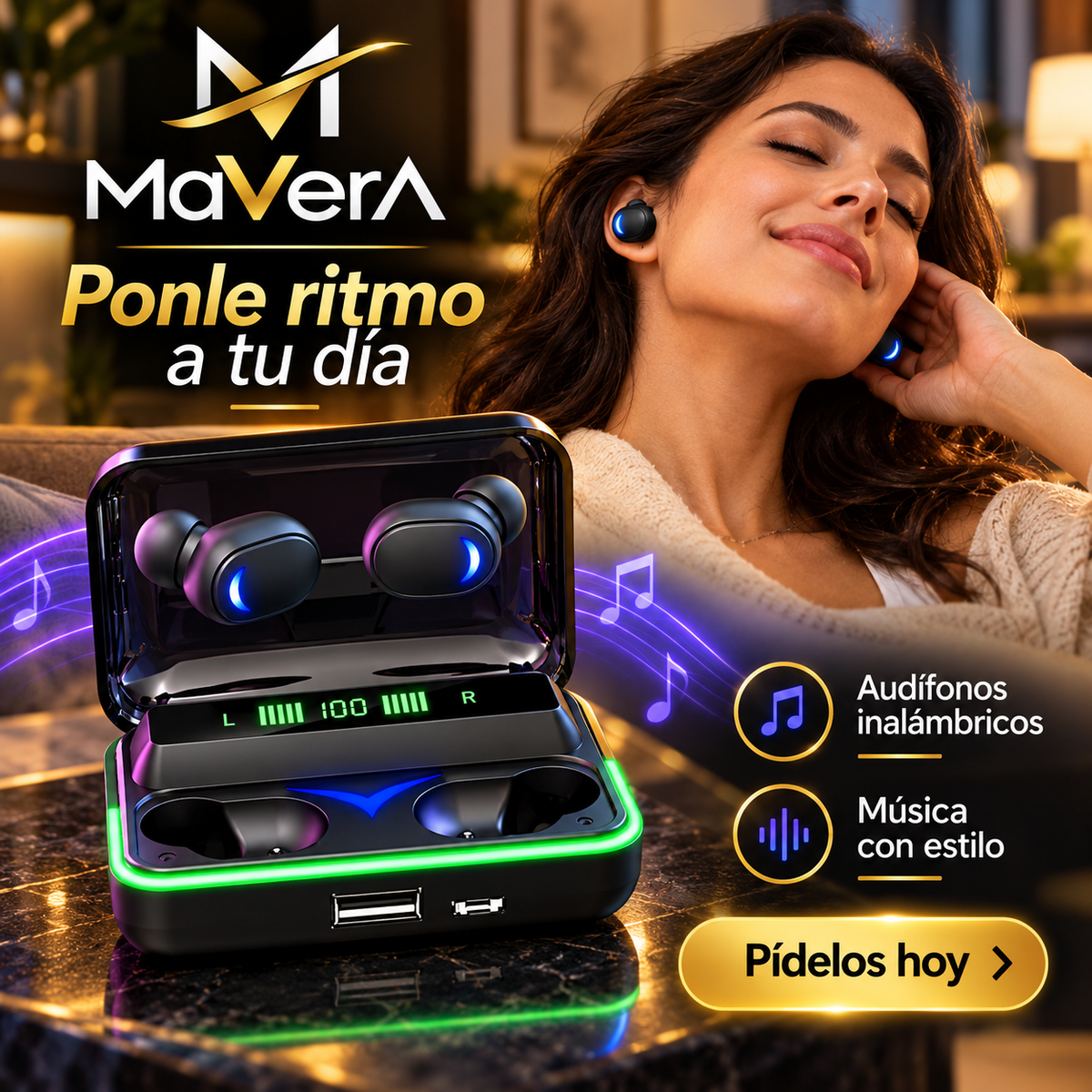 AUDIFONOS INALAMBRICOS E10