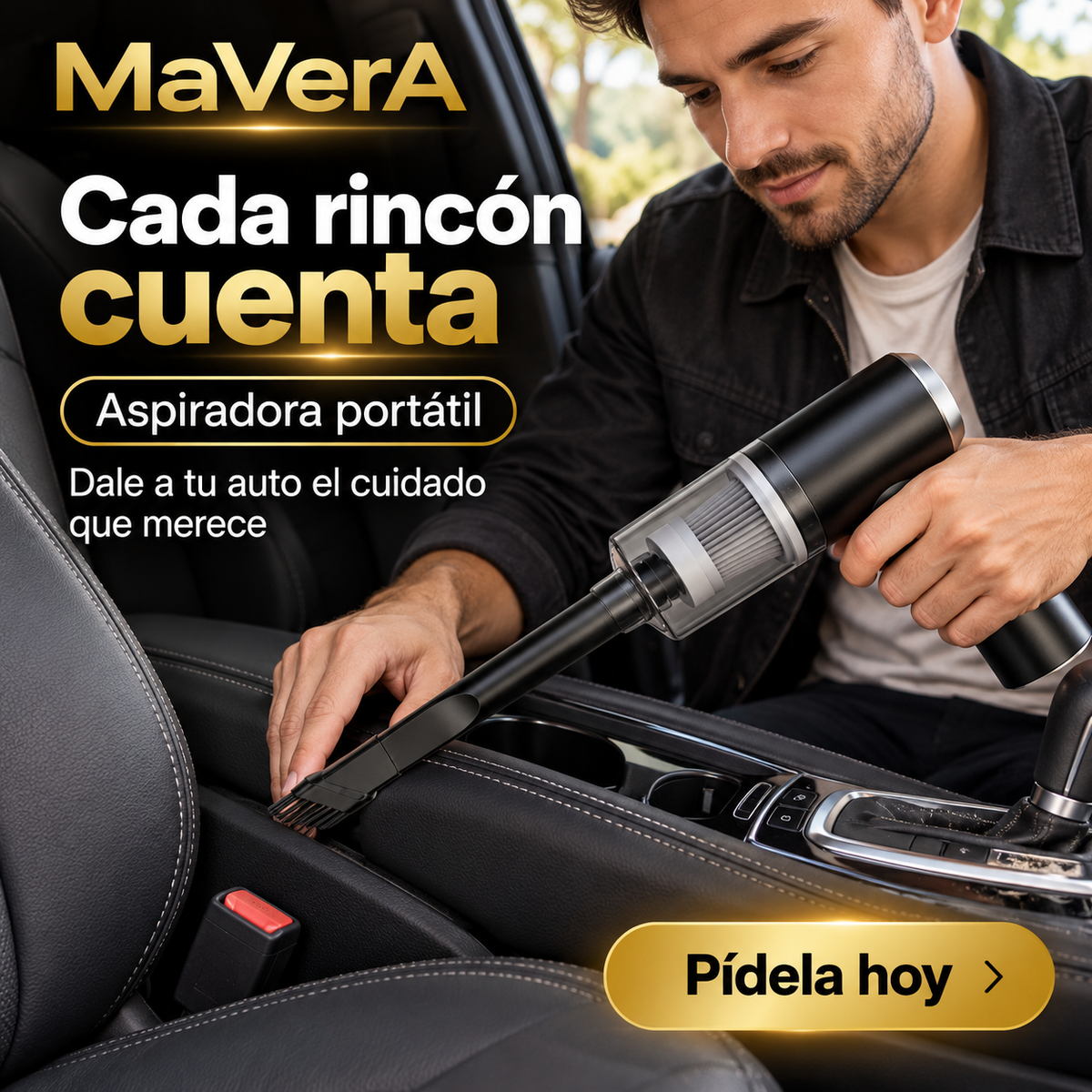 Aspiradora Portátil  Para Auto