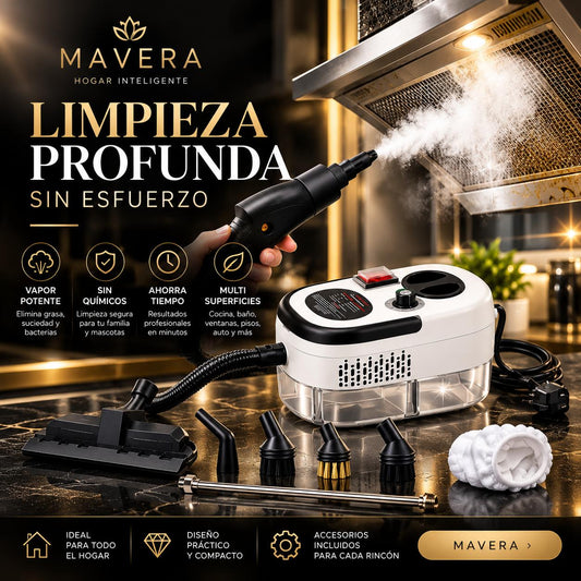 Limpiador A Vapor Presion 2500w Portatil